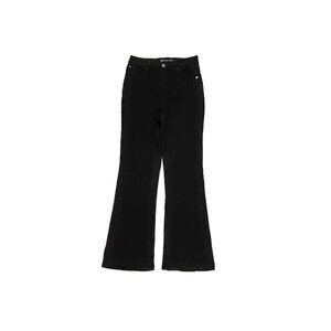 INC International Concepts High Rise Flare Women's size‎ 8 Black Denim Jeans